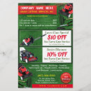 Search for working flyers Landscaping