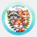 Search for creatures stickers Forest animals