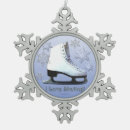 Search for figure skating christmas tree decorations Snowflakes