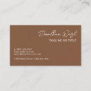 Search for one sided business cards Modern