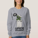 Search for oscar the grouch sesame st hoodies Cute