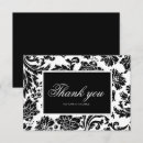 Search for white damask cards Black and white