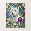 Search for west highland terrier puzzles Westie