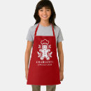 Search for kids christmas aprons Red