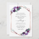 Search for purple beach wedding invitations Floral