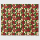 Search for vintage santa wrapping paper Nostalgic