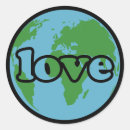 Search for love earth stickers World
