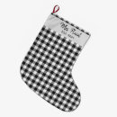 Search for family christmas stockings Plaid