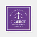 Search for law school graduation napkins Scales of justice
