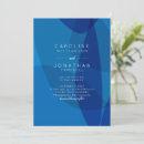 Search for blue ombre wedding invitations Chic