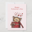 Search for funny cartoon valentines day cards Kitten