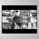 Search for the guitar posters Collage