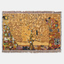 Search for tree of life blankets Klimt