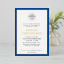 Search for royal blue retirement invitations Modern