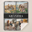 Search for photo mothers day blankets Grandma