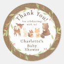 Search for enchanted forest stickers Woodland animals