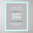 Search for positive attitude posters Blue