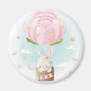 Search for bunnies magnets Kawaii