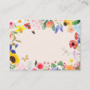 Search for bee place cards Watercolor