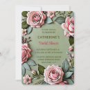 Search for spring shower wedding invitations Eucalyptus