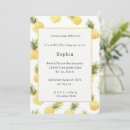 Search for yellow pineapple invitations Fruit