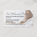 Search for reflexology business cards Podiatrist