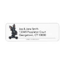 Search for scottie return address labels Black