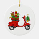 Search for scooter christmas tree decorations Red