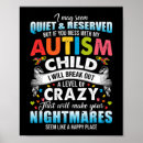 Search for autism piece posters Awareness
