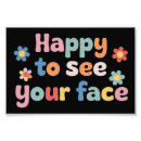 Search for happy faces posters School