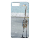 Search for great blue heron iphone cases Water