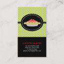 Search for pies business cards Pastries