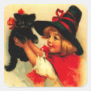 Search for little black cat stickers Witch