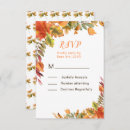 Search for reception wedding rsvp cards Orange