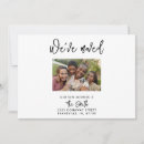 Search for small moving announcement cards New address