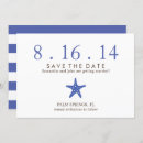 Search for starfish save the dates Tropical