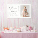 Search for birthday party banners Stylish script