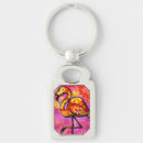 Search for pink flamingo key rings Floral