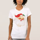 Search for retro vintage santa claus tshirts Face