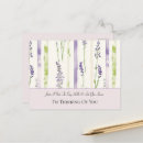 Search for purple stripes postcards Lavender