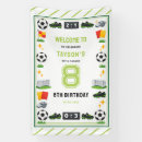 Search for soccer birthday banners Kids soccer party