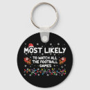 Search for football key rings Xmas