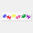 Search for puzzles bumper stickers Autistic