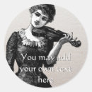 Search for violinist stickers Vintage