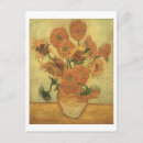 Search for van gogh sunflower postcards Vincent