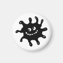 Search for germs magnets Bacteria