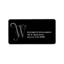 Search for family name return address labels Classy