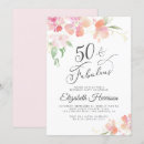 Search for 50 and fabulous invitations Stylish script