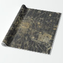 Search for paris map wrapping paper Antique