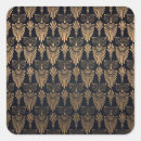 Search for black gold art deco stickers Vintage